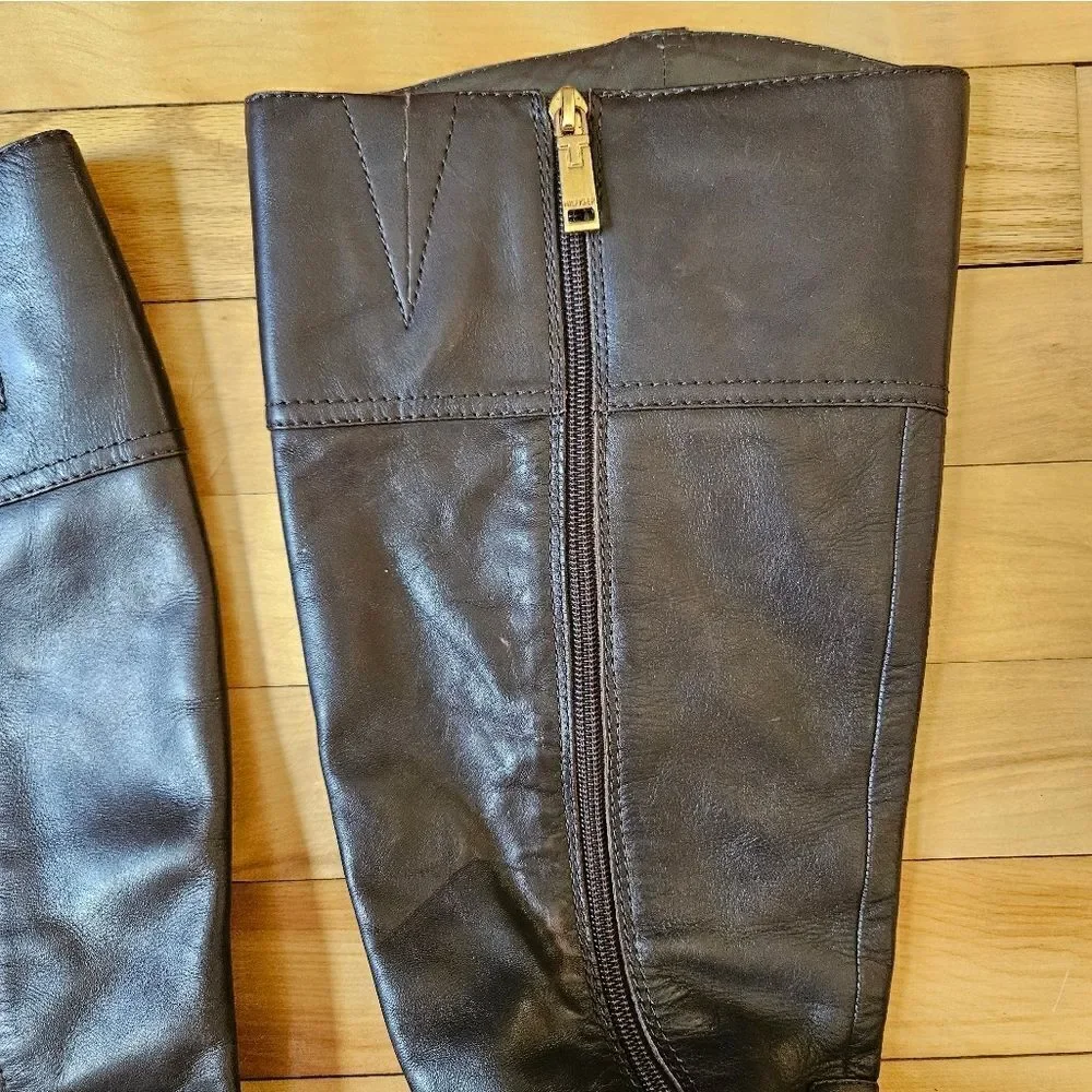 Tommy Hilfiger Leather Riding Boots
